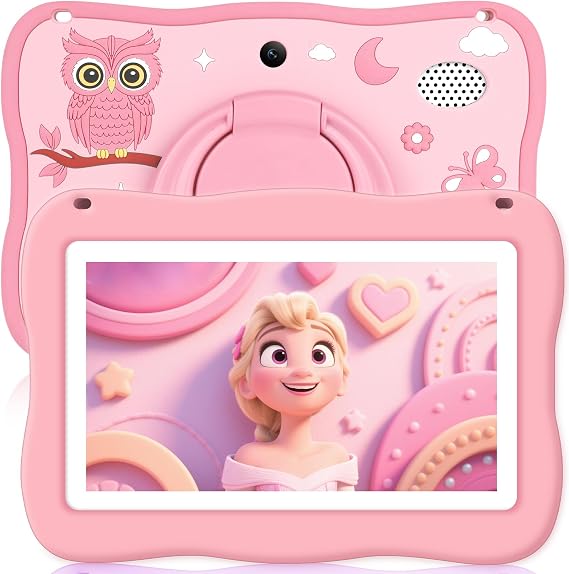 Kids Tablet, 7in Toddler Tablet for Kids with Parental Control for Boy Girl