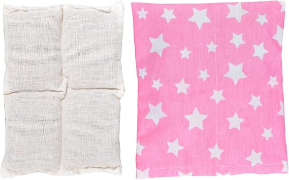 X-Perk Kiraz Çekirdeği Isı Torbası Mikrodalga Isıtma Yastığı Bebek Ve Çocuklar İçin 100 gr 11X14 cm