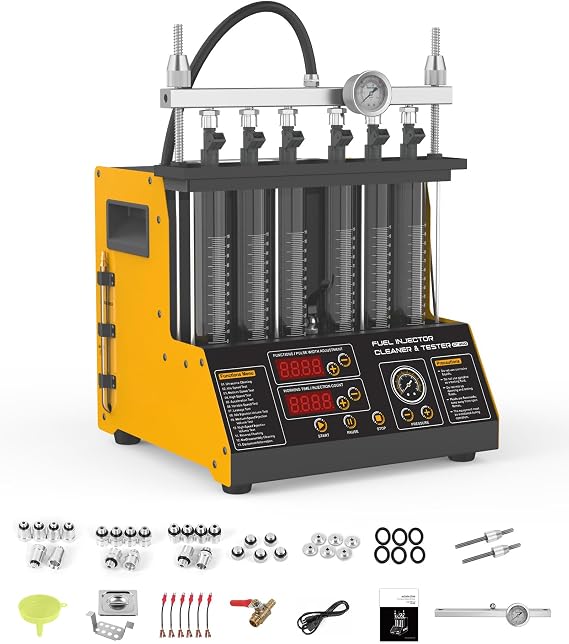 CT200 6-Cylinder Fuel Injector Cleaning Machine & Tester