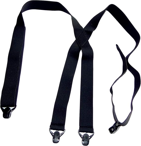 Hold Up Suspenders for Men - Hidden Men's Suspenders - Undergarment Comfort & Convenience - Airport Friendly