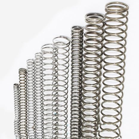 2X Wire Dia 0.8mm OD 10mm Length 305mm Helical Compression Spring Select 0.8x10x305mm