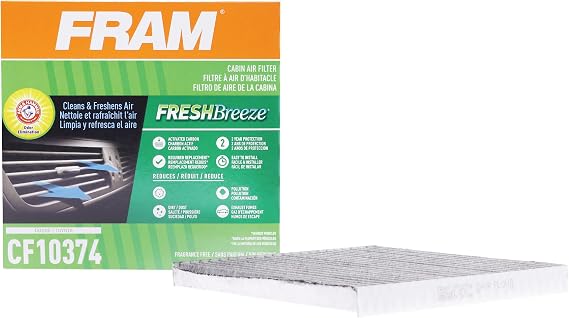 FRAM CF10374 Fresh Breeze Cabin Air Filter