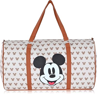 Stitch, Minnie, Mickey, Pooh, Harry Potter, or Jack Skellington 16 Leather Mini Travel Bag, Duffle Bag, Overnight Bag
