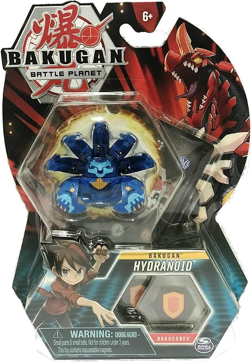 Bakugan, Aquos Hydranoid, 2" Tall Collectible Transforming Creature, for Ages 6 & Up