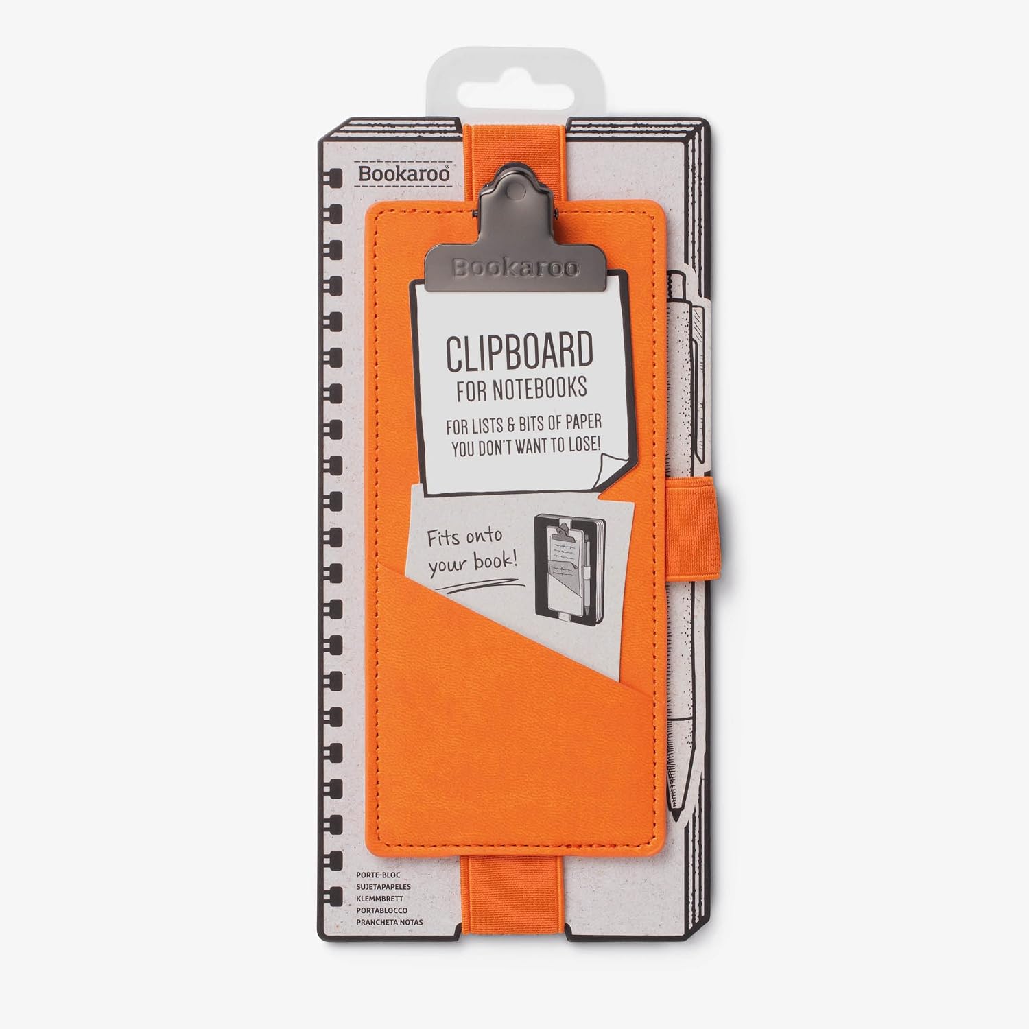 Bookaroo Notebook Clipboard - Orange Diğer aksesuarlar – 14 Mart 2025