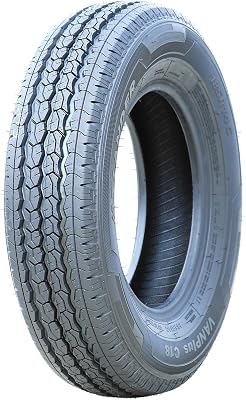 VANPlus C18 All-Season Commercial Van Radial Tire-185R14 185X14 185-14 102100R Load Range D LRD 8-Ply BSW Black Side Wall