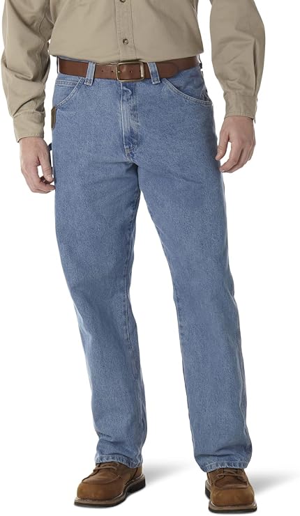 Wrangler Men's 3w020st Ripstop Carpenter Jean