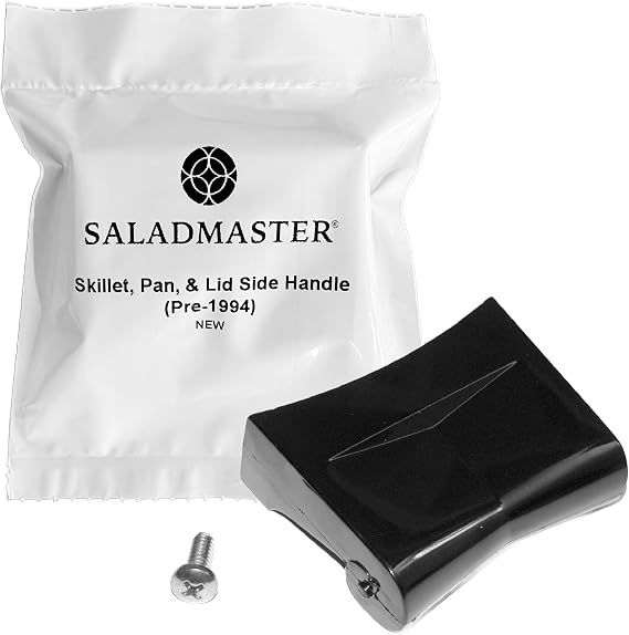 Saladmaster Side Handle Replacement for Pre-1994 Pans, Skillets & Lids Fits T304-S, Tri-Clad, Colonial Includes 1 Handle & Screw