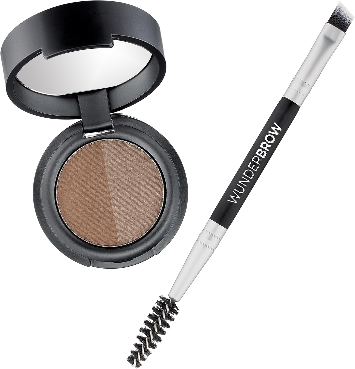 Soft Brow Define & Fill Powder Duo, Includes Dual ended Brush, Vegan and Cruelty Free Brunette