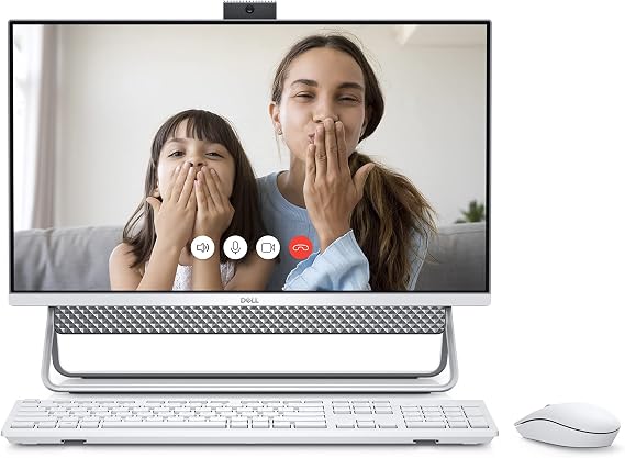 Dell Inspiron 5400 24-inch Touchscreen All in One Desktop - FHD (1920 x 1080) Display, Pop-Up Webcam, Intel Core i5-1135G7, 8GB DDR4 RAM, 512GB HDD, Intel Iris Xe Graphics, Windows 11 Home - Silver