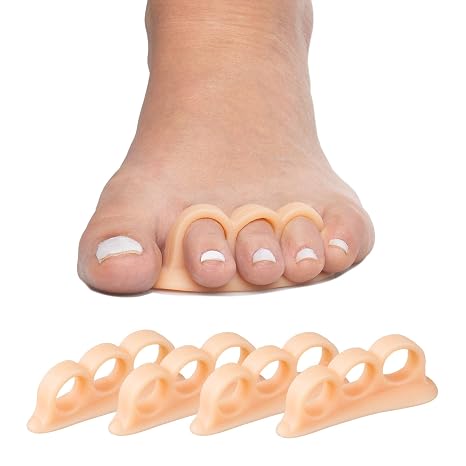 ZenToes Triple Loop Hammertoe Crest, Men & Women, Cushion, 4 Pack