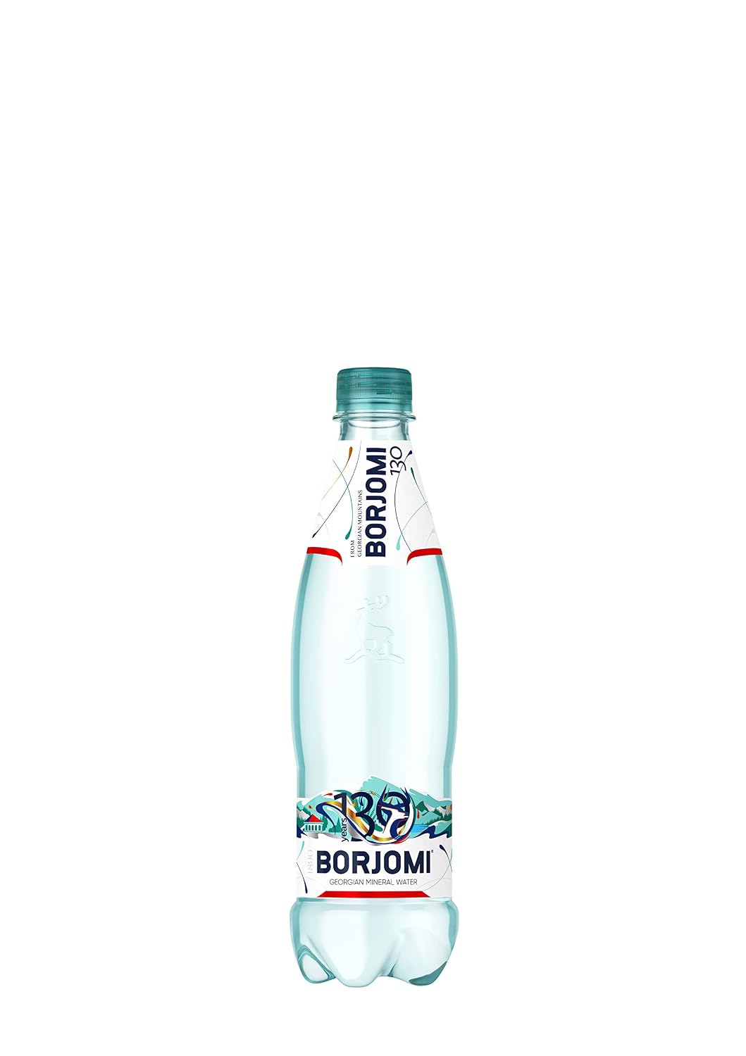 Mineral Soda Water Mineral Water Borjomi in Plastic Bottle 0.5 L [Pack of 12]