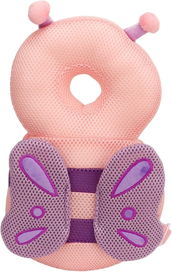Baby Head Protection Pillow Head Neck Back Protection Backpack Toddler Head Protection Cushion Adjustable Infant Cushion Backpack Baby Anti-fall Safety Pads for Walking Crawling