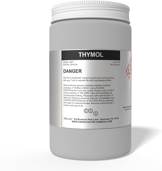 Thymol Crystal 1000 Gram Wholesale Prices In Airtight Polybag