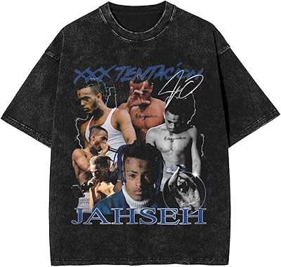 Men and Womens Music Fans Touring Shirts Casual Cotton Short Sleeve T Shirt TopBlack
