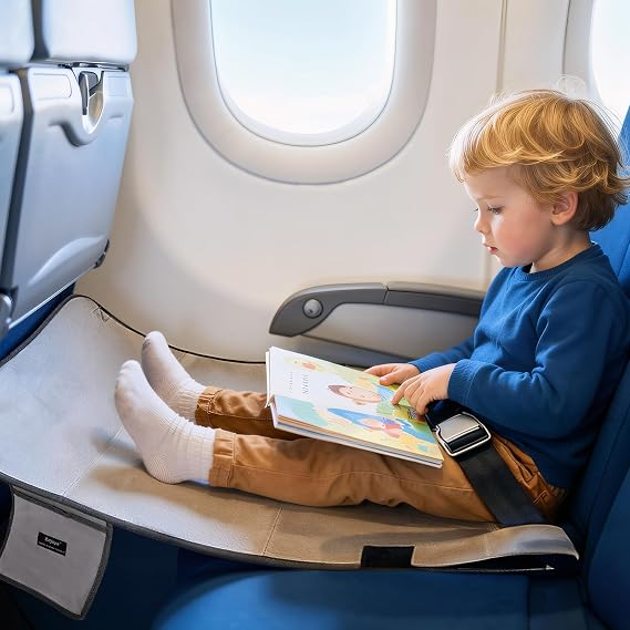 Toddler Airplane Bed, Baby & Kids Travel Seat Extender for Plane Flights