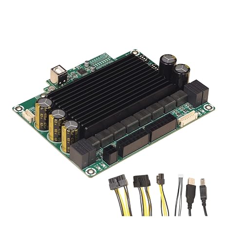 8 X 50W 6.1, 4.2, 4.0 Configurable USB Codec Input Audio Amplifier Board for Kiosk - KAB9