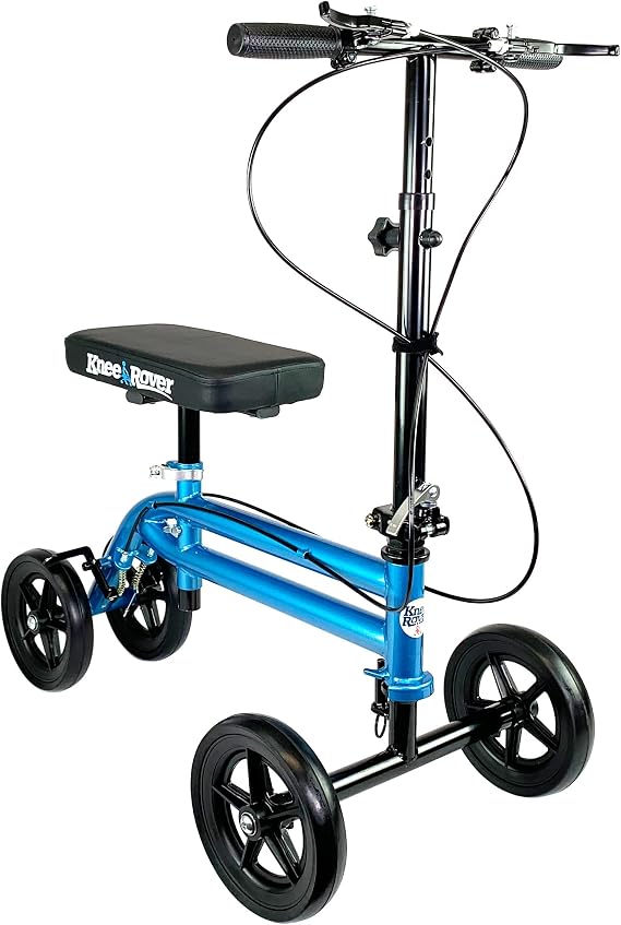 KneeRover Economy Knee Scooter, Blue