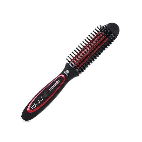 FHI Heat Stylus Thermal Styling Brush Multi-Functional Thermal Brush for Smoothing, Volumizing, Curling, Flipping Thermal Round Brush w/Tourmaline Ceramic for Frizz-Free, Smooth Hair