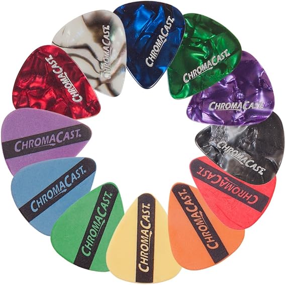 ChromaCast CC-SAMPLE-12PK Sampler Guitar Picks