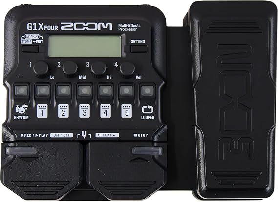 Zoom G1X Four Guitar Multi-Effects Processor Pedal