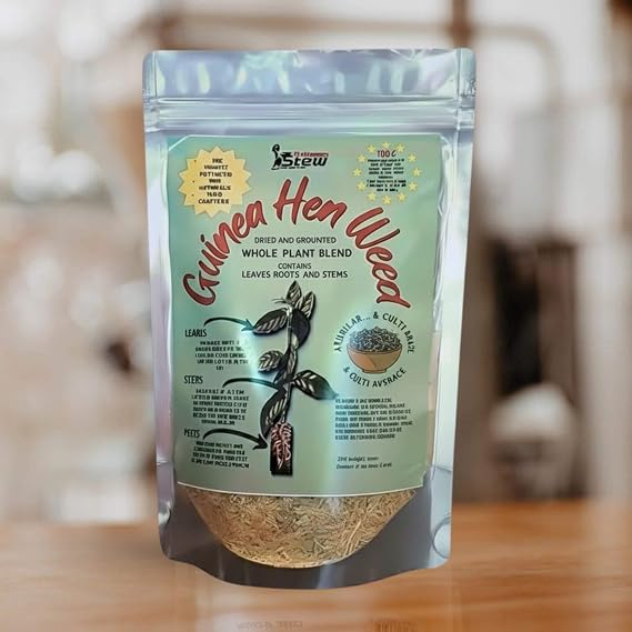Guinea Hen Weed Loose Leaf Tea | Petiveria Alliacea | Wild Harvested in Jamaica | Traditional Caribbean Herbal Tea | 4 oz | Rastaman Stew