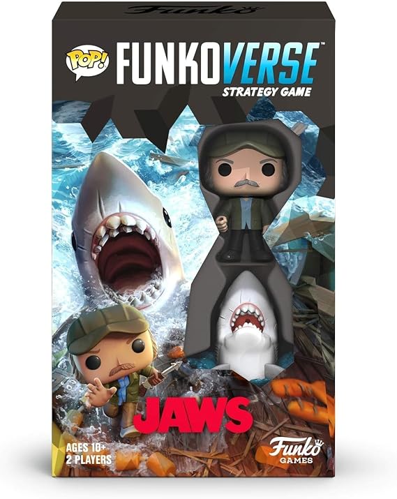 Funkoverse: Jaws 100 2-Pack Board Game 2 players (Styles May Vary)