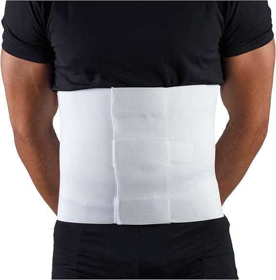 OTC Abdominal Binder, 10-Inch Chest and Rib Panel, Elastic, Medium