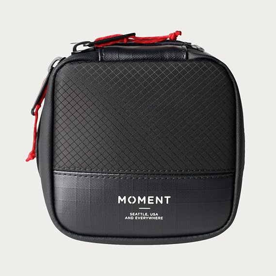 Moment Weatherproof Mobile Lens Carrying Case Protective Travel Pouch for Mobile Filmmaking & Photography Gear [2-Lens]