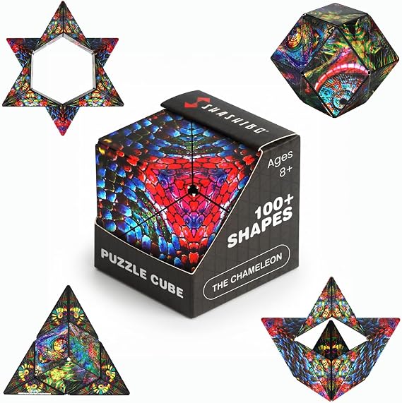 Shashibo DODECA Magnetic Puzzle Cube, Stress Relief Fidget Toy