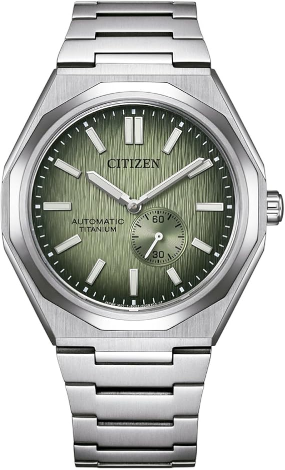 Citizen Men Analogue Automatic Watch Super Titanium Zenshin 60
