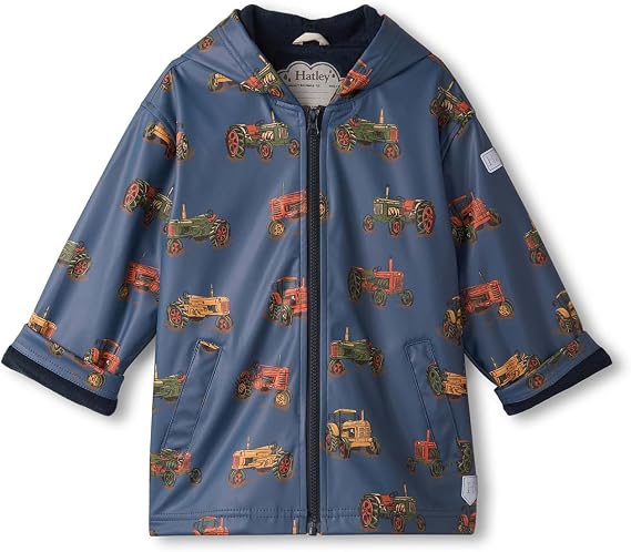 Hatley Boys' Rain Jacket (Toddler/Little Kid/Big Kid)