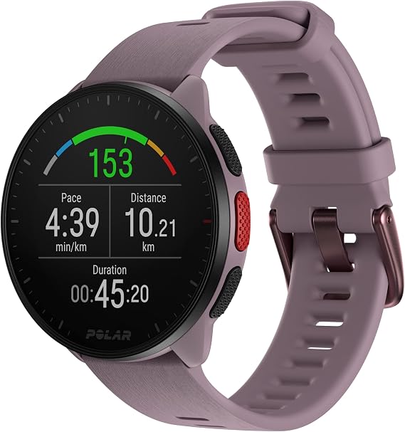 Polar Pacer GPS Running Watch with Wrist Heart Rate | Ultra-light design, High-speed processor, Personalised training, Music controls