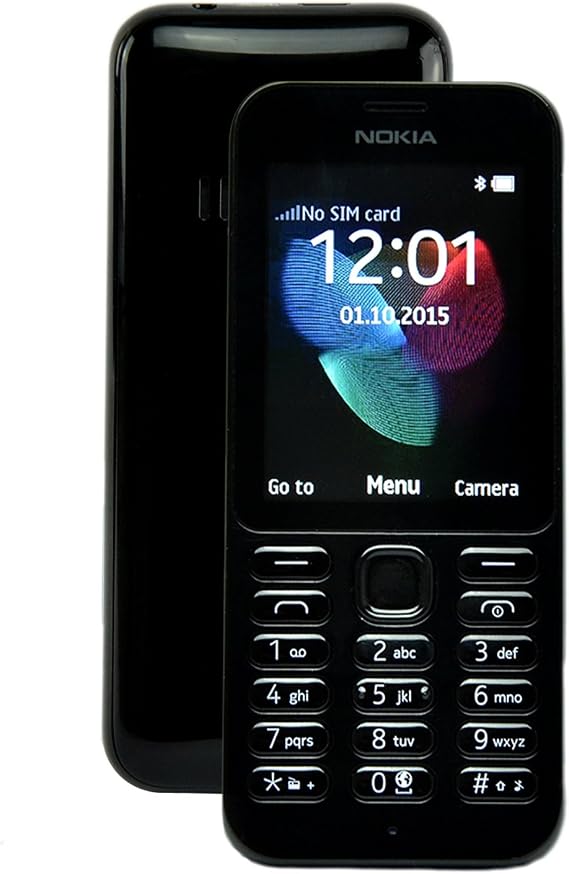Microsoft Nokia 222 2.4-Inch SIM-Free Mobile Phone - Black
