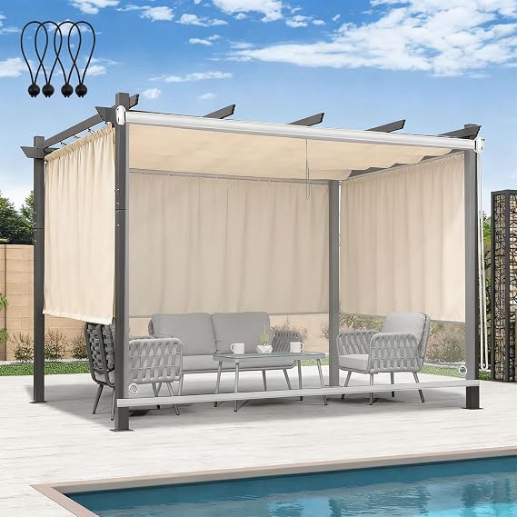 Outdoor Clear Roller Blinds,Transparent Waterproof Roll Up Blind Shade,PVC Clear Shades Rainproof Curtains for Bedrooms,Bathroom,Cordless,Easy to Instal,W 16"-80",H 20"-135"(16x20in)