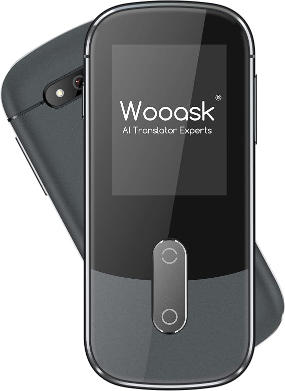 Wooask Language Translator Device W09 Real-time Two Way Voice Translation in 144 Languages and Accents for Learning Travel Business
