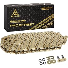 520 Motorcycle Chain 120 Links O-Ring Heavy Duty Drive Chain for Motorcycle Bicycle Go Kart Mini Trail Bike