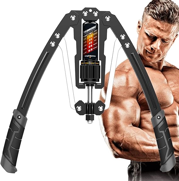 EAST MOUNT Twister Arm Exerciser - Adjustable 22-440lbs Hydraulic Power, Home Chest Expander, Shoulder Muscle Training Fitness Equipment, Arm Enhanced Exercise Strengthener