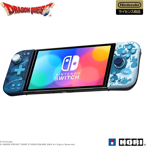 任天堂ライセンス商品ドラゴンクエスト グリップコントローラー Fit for Nintendo Switch™ スライム連射ホールド機能搭載