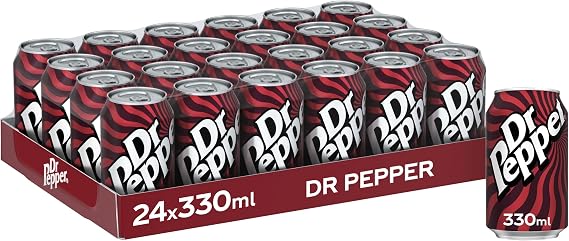 DR. Pepper lata, 24 Pack, 24 x 0,33 l