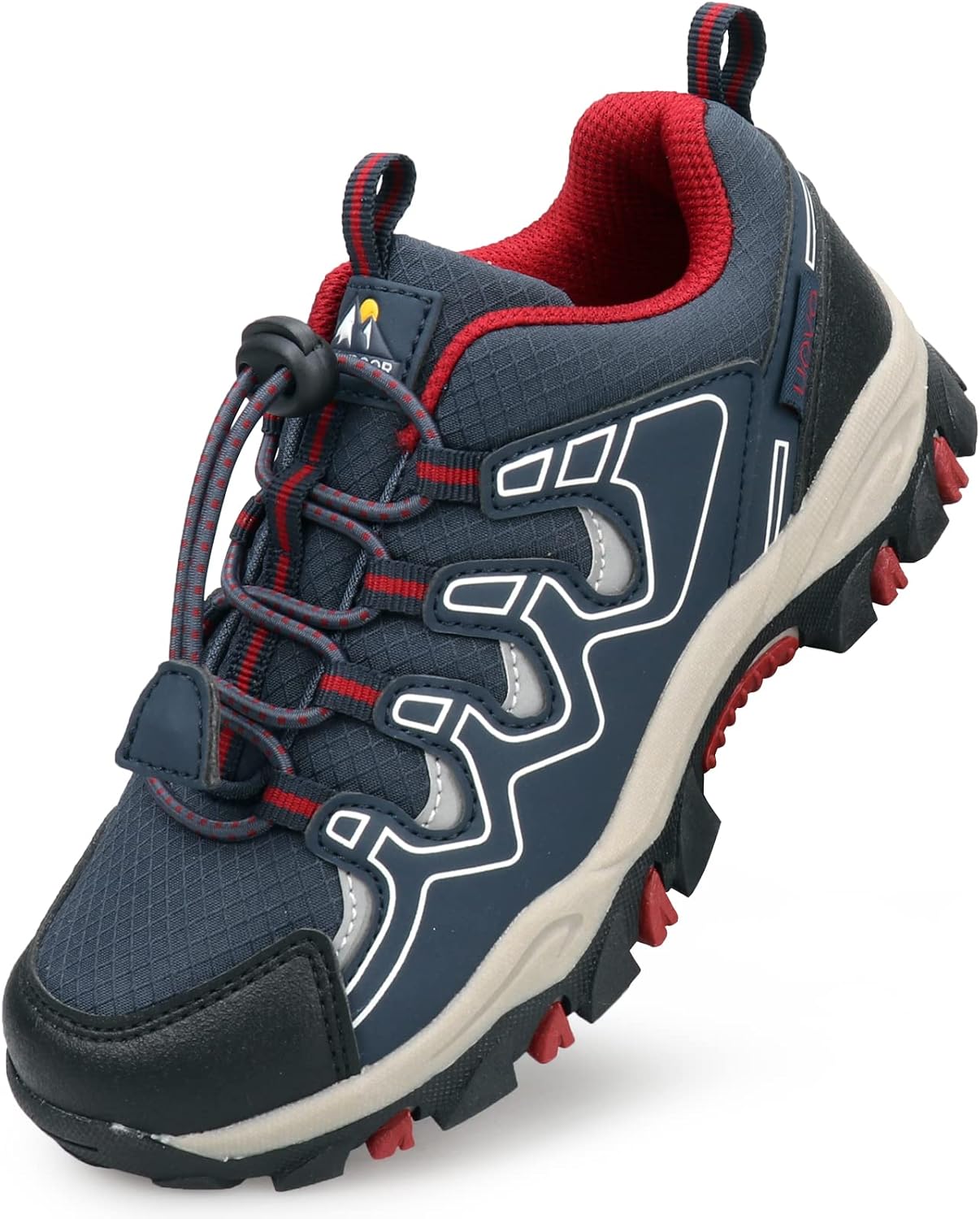 Boys Girls Hiking Trail Shoes Waterproof Slip Resistant Outdoor Trekking Walking Running SneakersLittleBig Kids