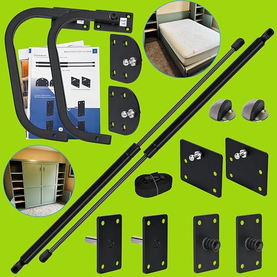 TOPOWN Full Size Deluxe Murphy Bed Kit (Vertical)