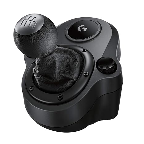 Logitech G Driving Force Shifter Compatible with G29 G920 & G923 - PC | Compatible with PlayStation 5, Playstation 4, Xbox-Series X|S, Xbox-One