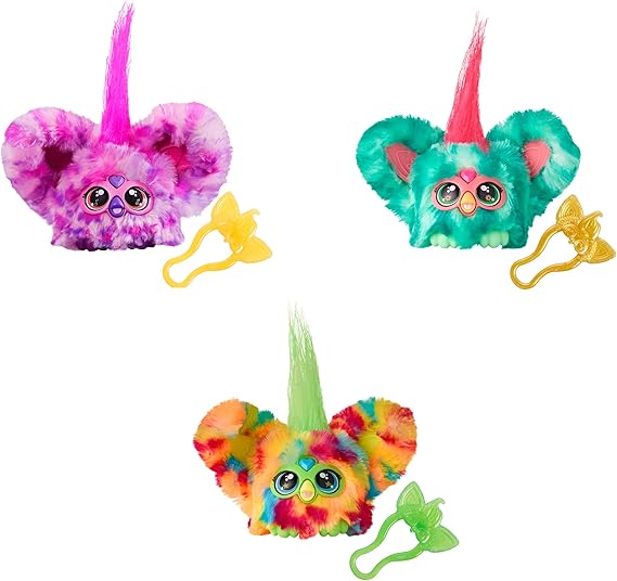 Furby 3 for 2 Bundle Sweet Furblets Mello-Nee, Hip-Bop and Pix-Elle Mini Electronic Plush Toy