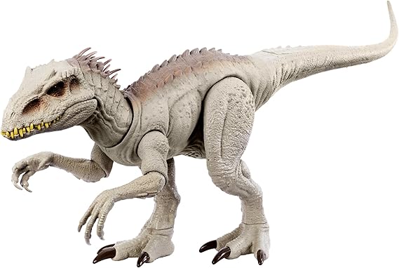 Mattel Jurassic World Super Action! Hikaru HNT63 Indominus Rex Total Length: Approx. 23.6 inches 60 cm 4 years and up