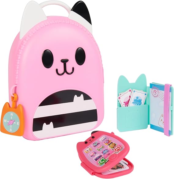 Gabby's Dollhouse On-The-Go Travel Set with Toy Phone & Passport