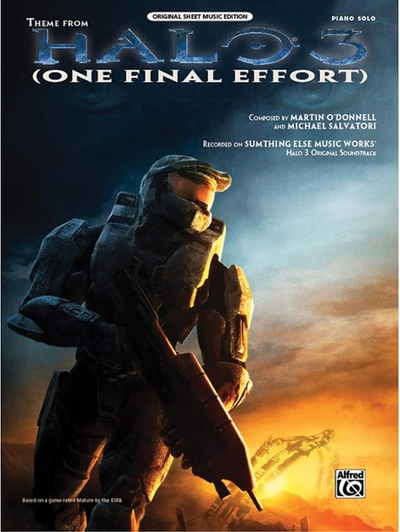 One Final Effort (from Halo 3) - P/V/G Sheet Music