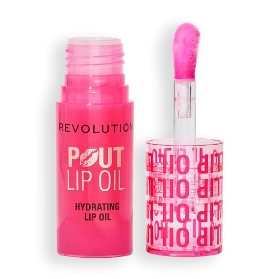 Revolution Pout Lip Oil, Watermelon Pink