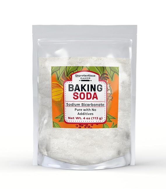 Unpretentious, Baking Soda, 4 Oz