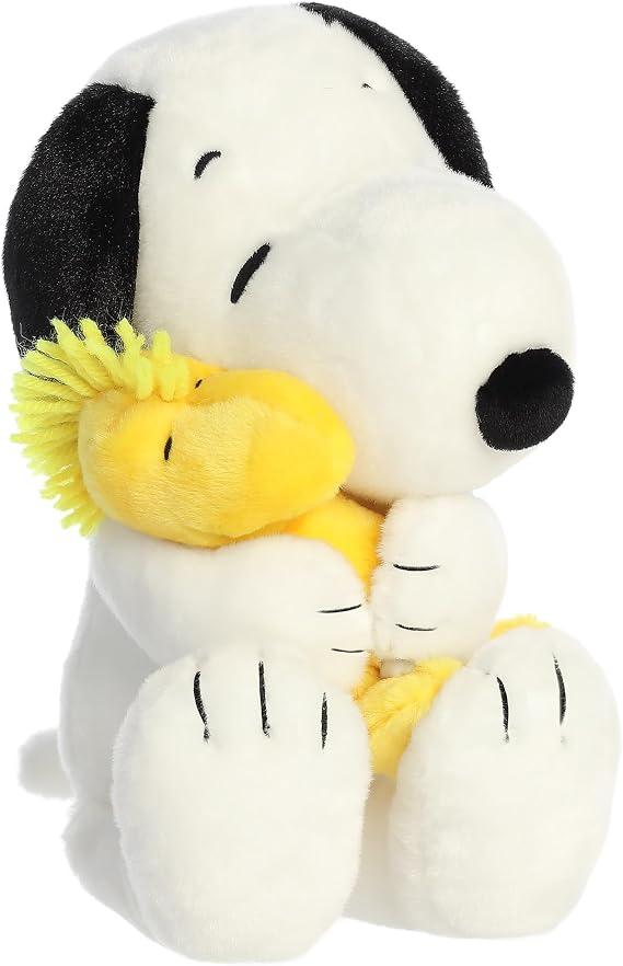 Aurora Peanuts 13" Big Hugs Snoopy & Woodstock Adorable Plush